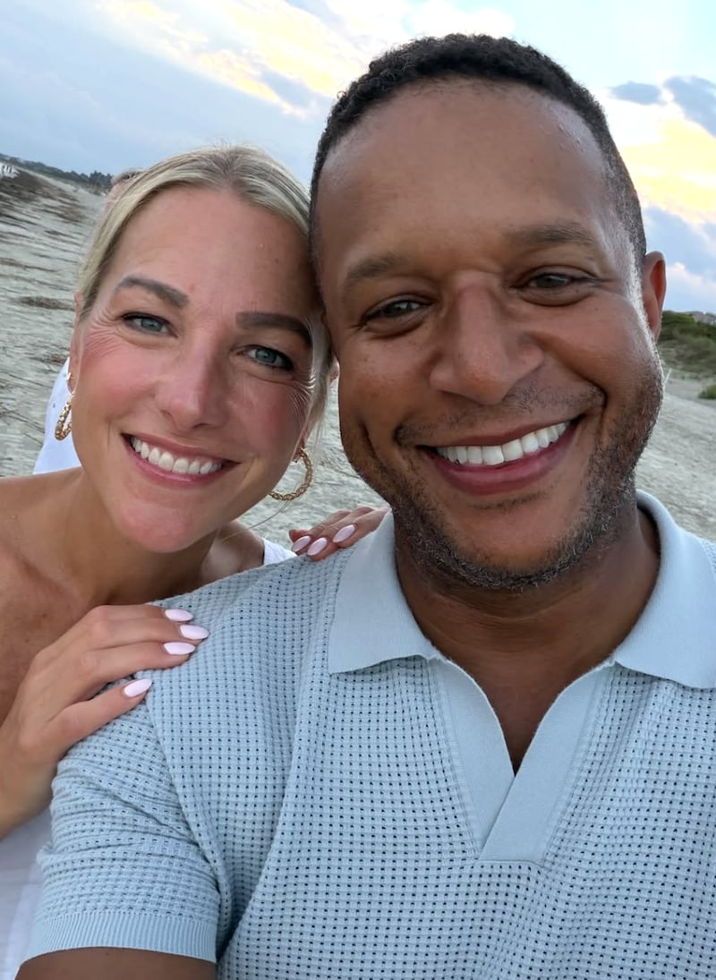 Craig Melvin and Lindsay Czarniak shared vacation snaps on social media in late July.