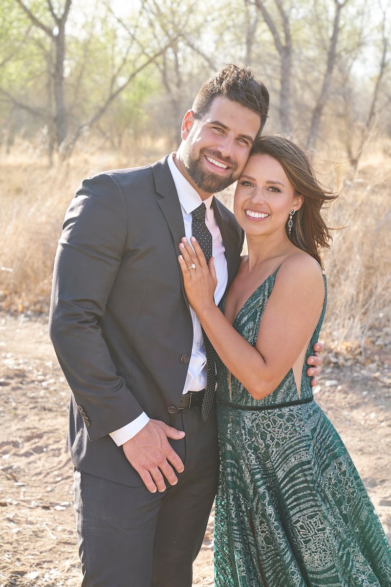 Katie Thurston got engaged to Blake Moynes at the end of her 2021 “The Bachelorette” season.