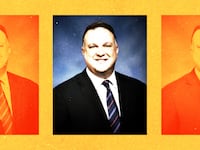 A photo illustration of Michigan state Rep. Matt Hall.