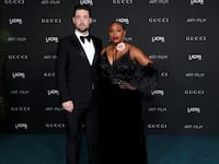 Serena Williams and Alexis Ohanian