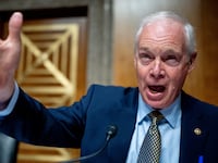 WASHINGTON, DC - JUNE 11: Ranking Member Sen. Ron Johnson (R-WI) speaks as U.S. Coast Guard Commandant Adm. Linda Fagan testifies at a Senate Homeland Security and Governmental Affairs Subcommittee on Investigations hearing on Capitol Hill on June 11, 2024 in Washington, DC. Fagan is testifying after Shannon Norenberg, the Coast Guard Academy's sexual assault response coordinator, resigned Sunday and released a statement alleging she was used to lie and discourage victims of sexual assault from coming forward during a coverup of a report known as "Operation Fouled Anchor." (Photo by Andrew Harnik/Getty Images