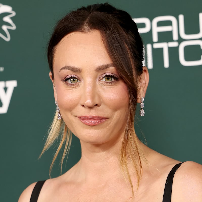 Kaley Cuoco attends the 2025 Baby2Baby Gala presented by Paul Mitchell at Pacific Design Center on November 08, 2025 in West Hollywood, California.