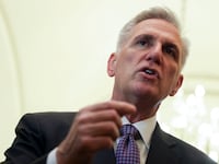 U.S. House Speaker Kevin McCarthy (R-CA) arrives at the U.S. Capitol ahead of an expected vote in the U.S. House of Representatives on a bill raising the federal government's $31.4 trillion debt ceiling, in Washington, U.S., May 31, 2023.