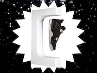 X float levitating sneaker display