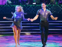 Photo still of Jamie Lynn Spears and Alan Bersten dancing on 'Dancing With the Stars'