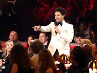 Trevor Noah hosts the Grammys
