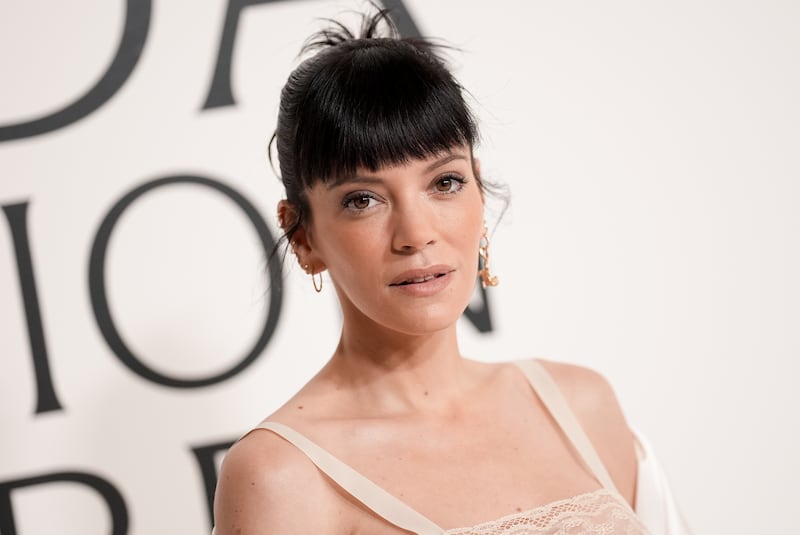 Lily Allen at the 2025 CFDA Fashion Awards held at The American Museum of Natural History on November 03, 2025 in New York, New York.