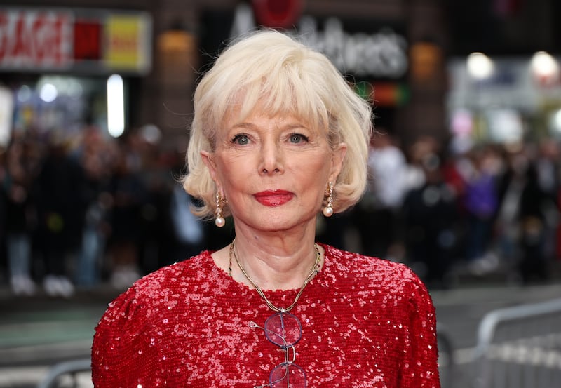 NEW YORK, NEW YORK - APRIL 03: Lesley Stahl attends "Good Night, And Good Luck" Broadway Opening Night at Winter Garden Theatre on April 03, 2025 in New York City. (Photo by Jamie McCarthy/Getty Images)