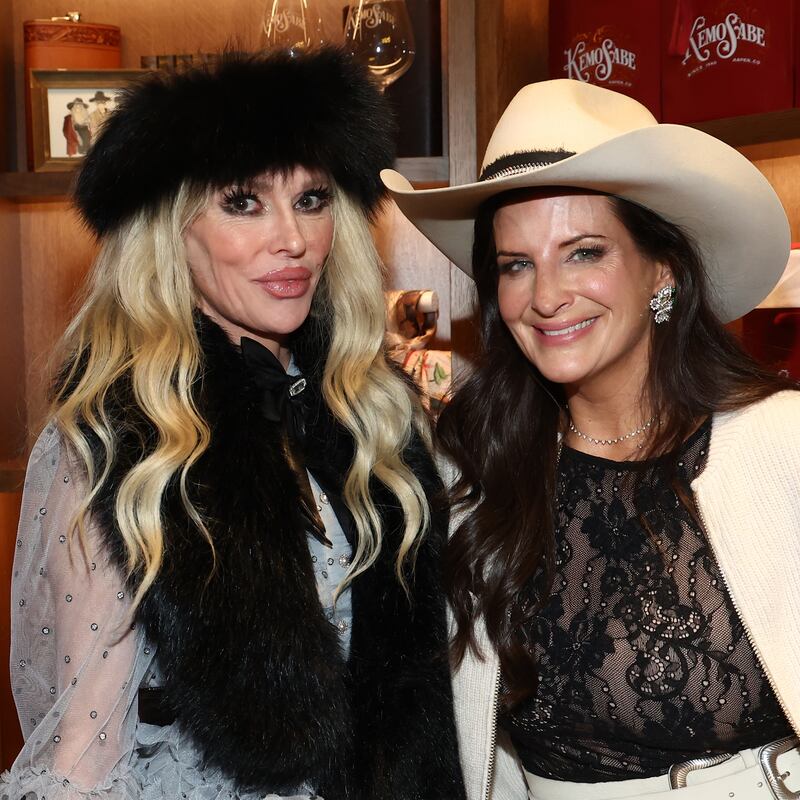 Brandi Glanville and Rachel Strauss attend the PBM Princess x Kemo Sabe red carpet event special screening of Rachel Strauss’ Documentary "Side Effects May Include” during Sundance Film Festival on January 25, 2026 in Park City, Utah.
