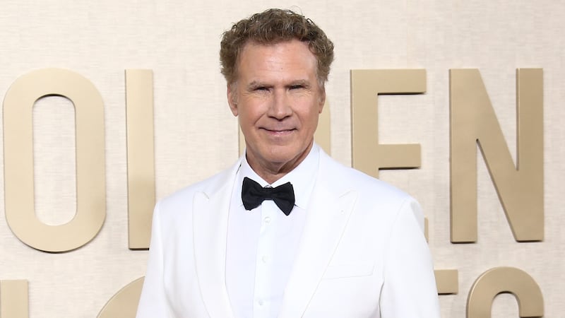 Will Ferrell at the 2024 Golden Globes.