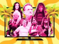 A photo illustration of current television shows.