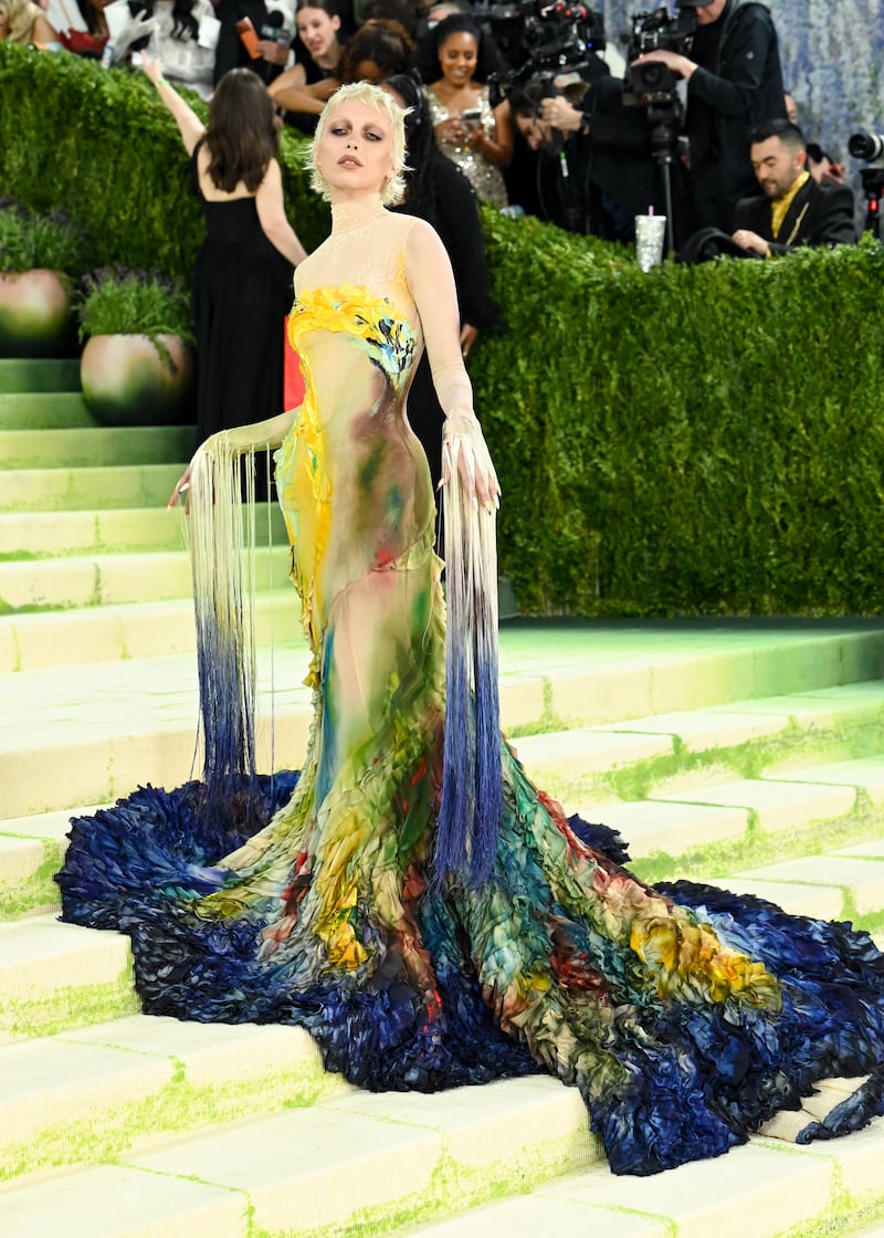 Emma Chamberlain at The 2026 Met Gala Celebrating "Costume Art" held at The Metropolitan Museum of Art on May 4, 2026, in New York City.