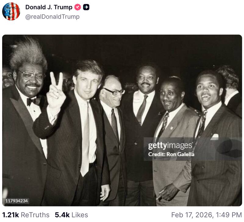 Donald Trump on Truth Social