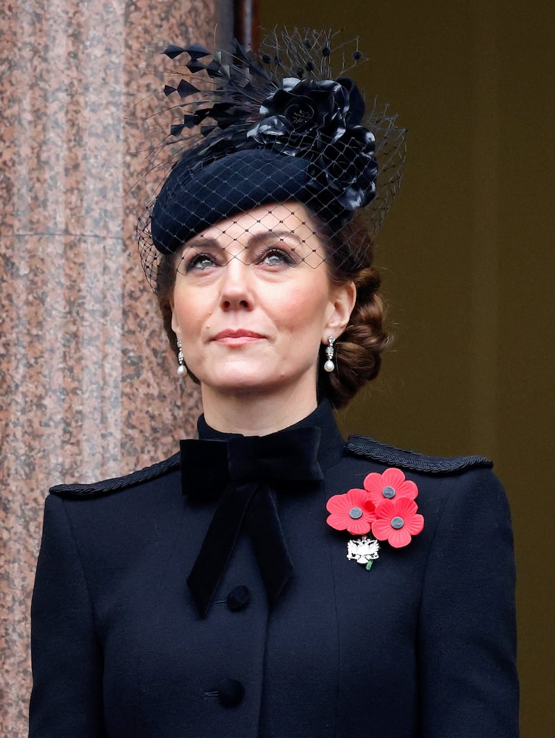 Kate Middleton at the National Service of Remembrance on November 10, 2024.