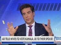 Jesse Watters said that his wife voting for Harris would be the same as if she had an affair.