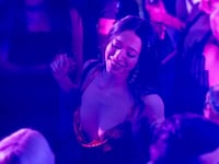 A photo still of Mikey Madison in 'Anora' at the Cannes Film Festival