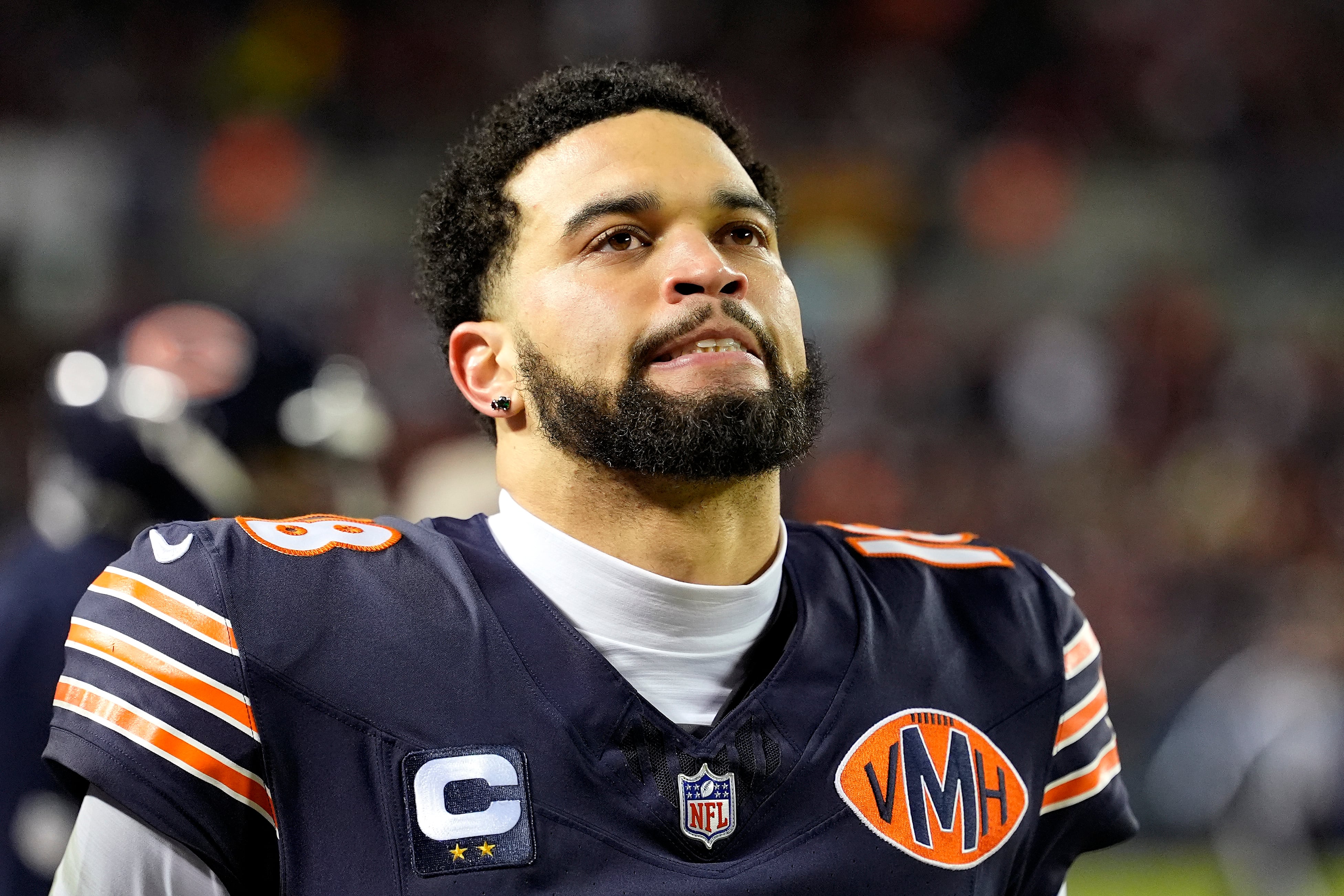 NFL Star Caleb Williams Slams Backlash Over Emotional Injury Reaction