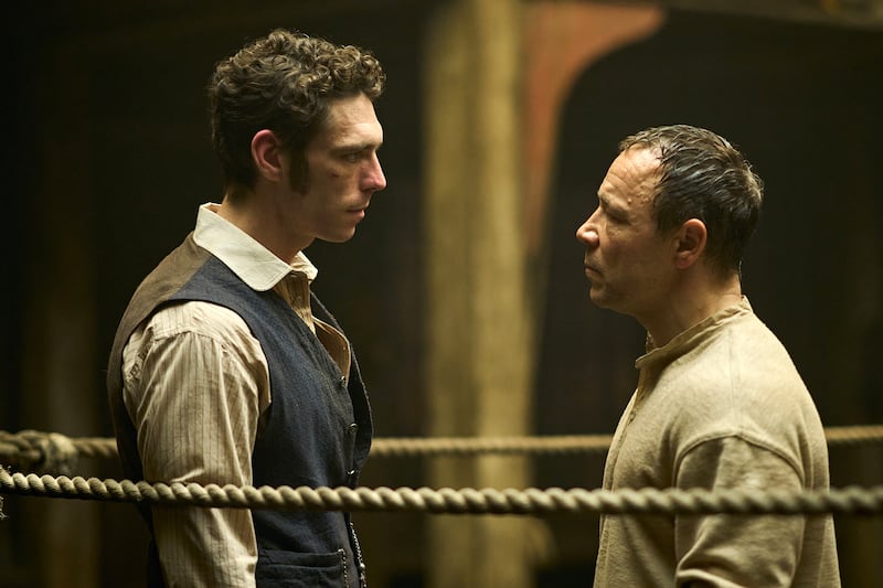 James Nelson-Joyce and Stephen Graham in A Thousand Blows.