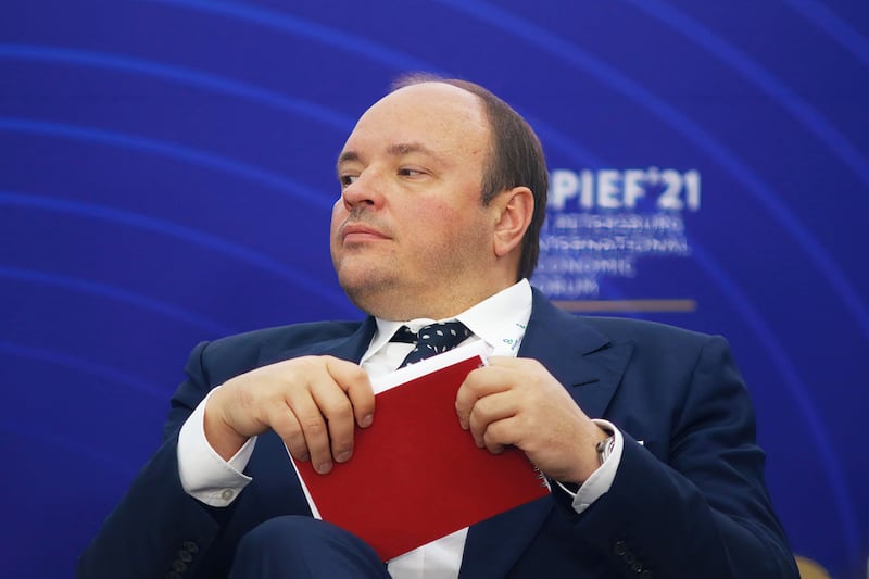 A photo of Andrey Guryev, the Russian Oligarch, on June 3, 2023.