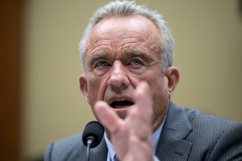 WASHINGTON, DC - JUNE 24: Health and Human Services (HHS) Secretary Robert F. Kennedy Jr. testifies before the House Energy and Commerce Committee Health Subcommittee in the Rayburn House Office Building on June 24, 2025 in Washington, DC. The committee met to hear testimony on the FY2026 Department of Health and Human Services budget. (Photo by Kayla Bartkowski/Getty Images)