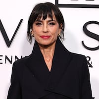 Constance Zimmer attends FX’s "Love Story: John F. Kennedy Jr. & Carolyn Bessette" FYC red carpet event at Metrograph on April 29, 2026.