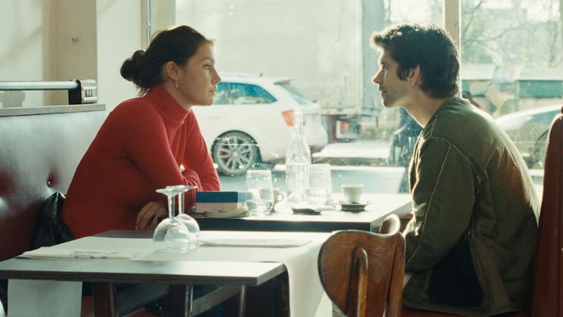 A photo of Ben Whishaw and Adèle Exarchopoulos in 'Passages'