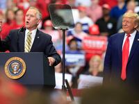 Donald Trump and Thom Tillis