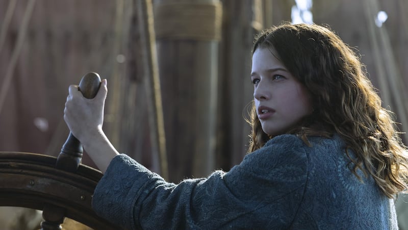 Ever Anderson as Wendy Darling in "Peter Pan & Wendy" (2023).