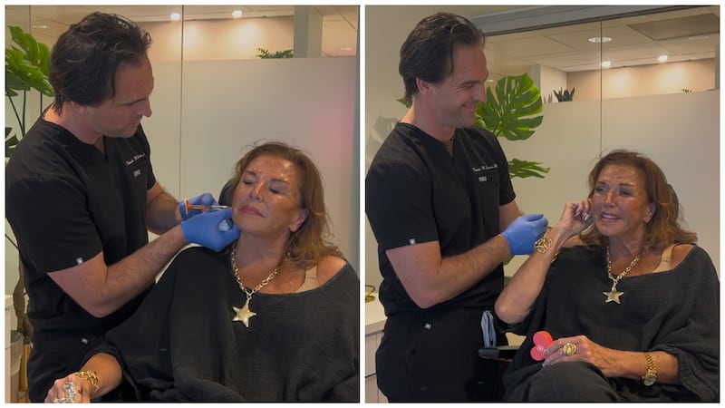 Abby Lee Miller said getting the injections was quick, like "boom, boom, boom."