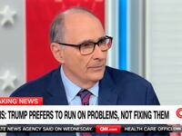 David Axelrod appears on a CNN panel on October 23, 2024.