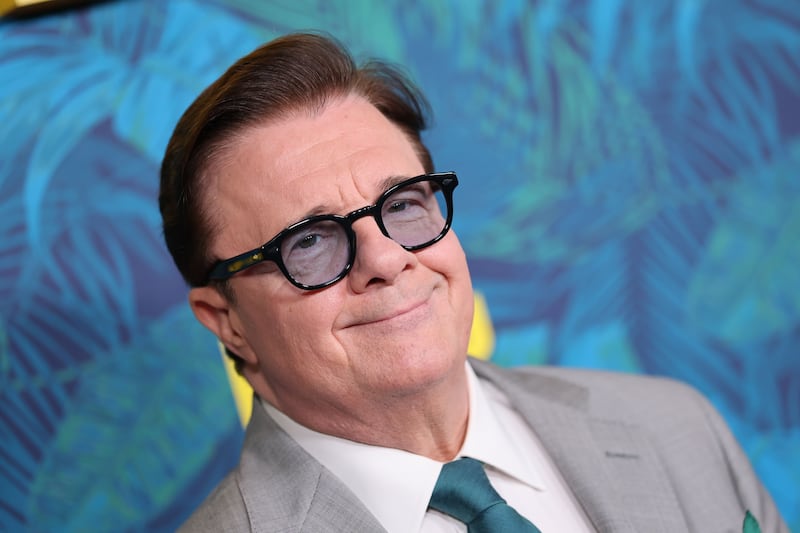 LOS ANGELES, CALIFORNIA - MARCH 25: Nathan Lane attends the Los Angeles premiere of Hulu's new series "Mid-Century Modern" at DGA Theater Complex on March 25, 2025 in Los Angeles, California.
