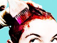 The rsks of dying your hair at home.