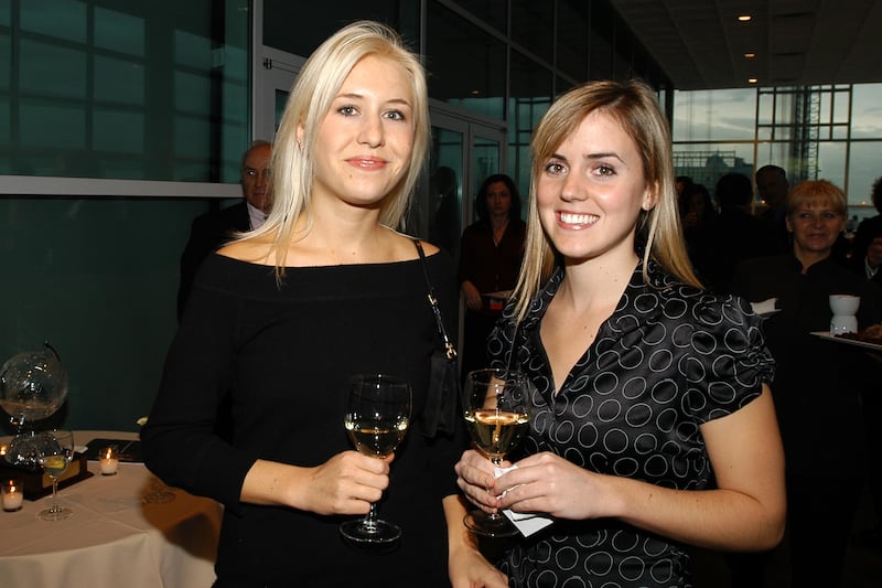 NEW YORK CITY, NY - OCTOBER 6: Lindsay Hamlin and Kyle Kennedy attend Special Premiere of SPEAK TRUTH TO POWER to Benefit the Kennedy Center with Former President Bill Clinton as Guest of Honor at Pier Sixty on October 6, 2006 in New York City. (Photo by Patrick McMullan/Patrick McMullan via Getty Images)