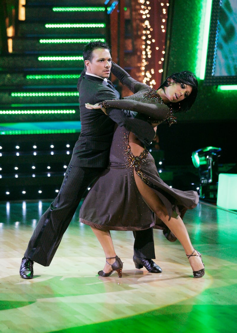 Burke said her weight quickly became "tabloid fodder" after appearing on Dancing with the Stars as a pro.