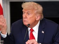 WASHINGTON, DC - JUNE 09: U.S. President Donald Trump delivers remarks at the Invest America Roundtable in the State Dinning room at the White House on June 09, 2025 in Washington, DC. At the roundtable event President Trump, lawmakers and a group of CEOs announced plans for the “Trump Account” investments for kids which would deposit $1,000 in an investment accounts for newborn Americans. (Photo by Win McNamee/Getty Images)