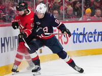 U.S. and Canadian hockey players