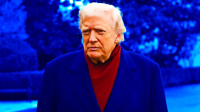 Donald Trump photo illustration