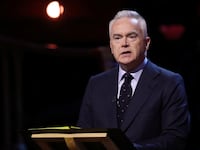 BBC newsreader Huw Edwards speaks at the UK Holocaust Memorial Day Commemorative Ceremony in Westminster in London, Britain January 27, 2020.