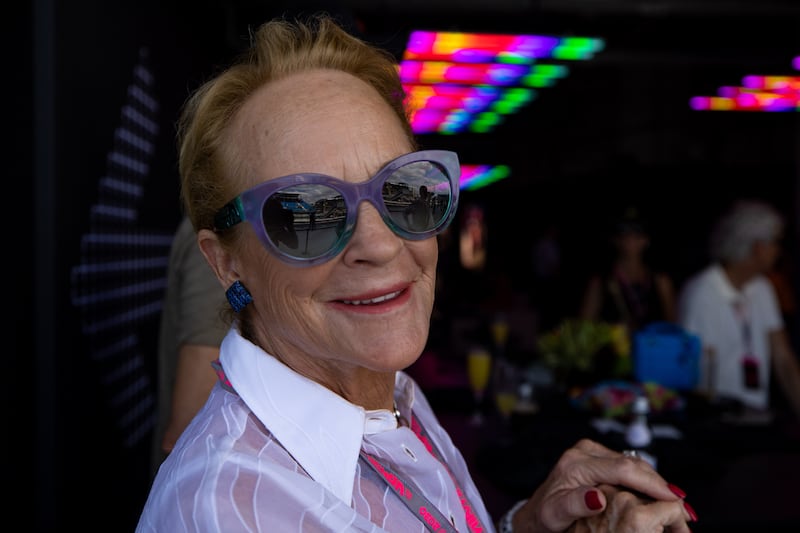 Alice Walton, daughter of Walmart founder Sam Walton, attends the Miami Grand Prix on May 6, 2023.