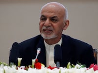 Afghan President Ashraf Ghani speaks during during a peace and security cooperation conference in Kabul, Afghanistan on February 28, 2018.