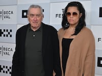Robert De Niro and his girlfriend Tiffany Chen