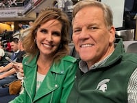Mike Rogers and his wife, Kristi