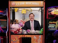 Mike Lindell appears on Jimmy Kimmel.