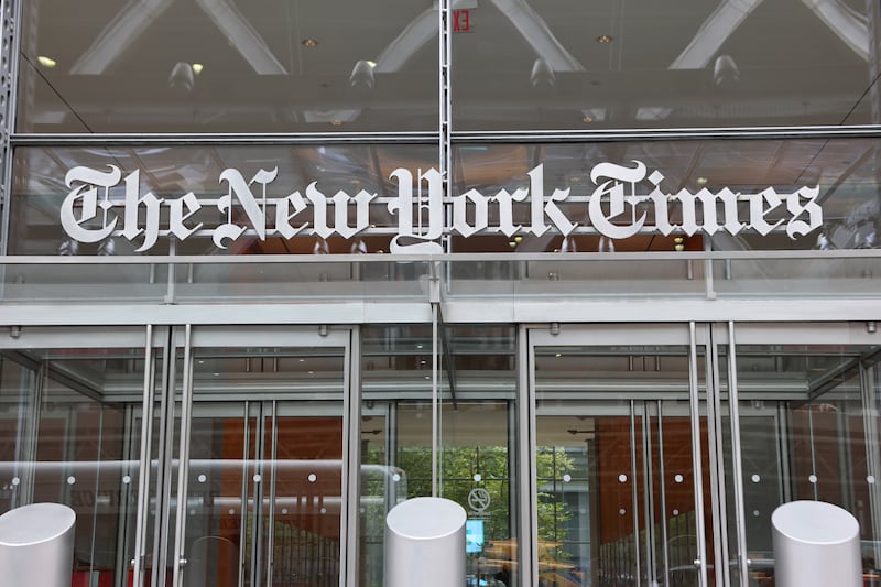 Trump announced he was suing The New York Times for $15 billion on September 15, 2025.