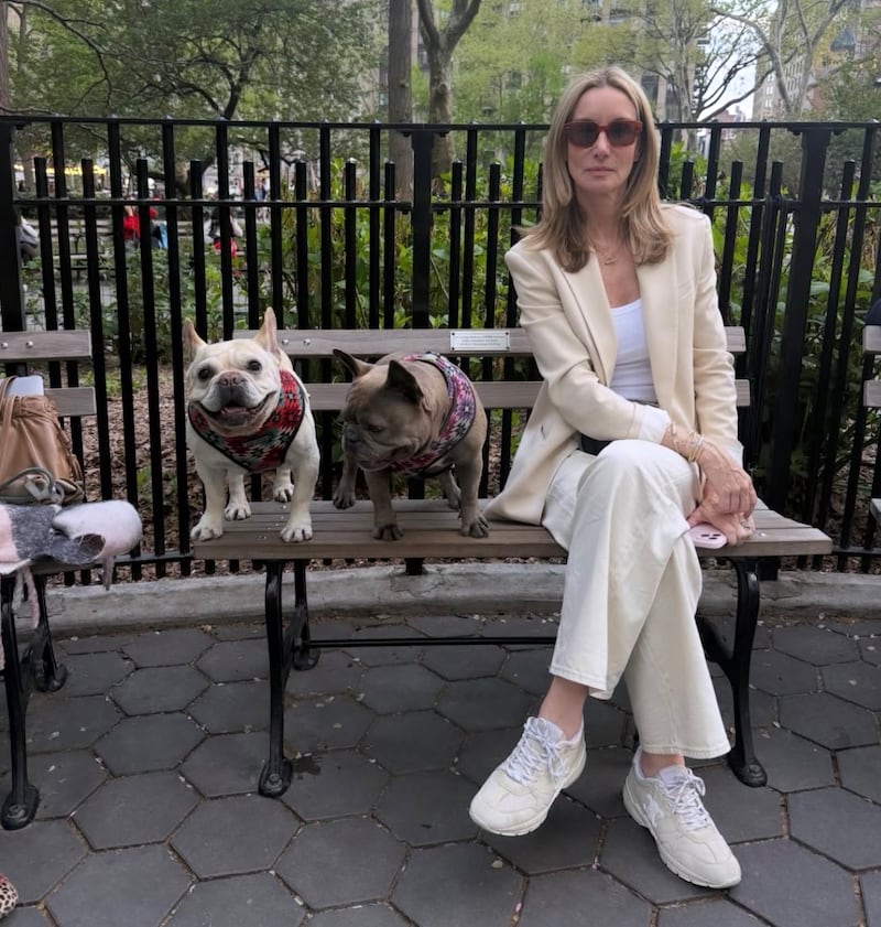 Jennifer Welch's go-to shoes are sneakers.