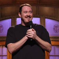 SATURDAY NIGHT LIVE -- Episode 1907 -- Pictured: Host Shane Gillis during the monologue on Saturday, October 10, 2026 -- (Photo by: Will Heath/NBC via Getty Images)