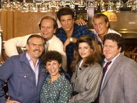 "Cheers" cast photo