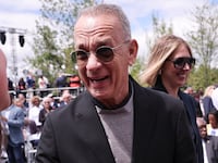 Tom Hanks attends the dedication ceremony for the opening of the Barack Obama Presidential Center in John Lewis Plaza on June 18, 2026 in Chicago, Illinois. Barack Obama served as the 44th president of the United States from 2009 to 2017 and was the first African American to hold the office.