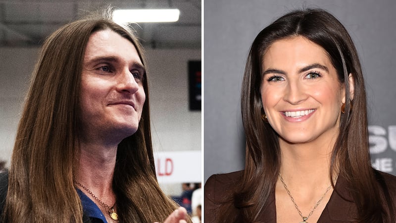 Scott Presler and Kaitlin Collins