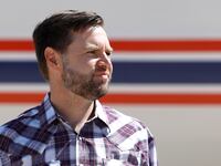 J.D. Vance raised a toast at the southern border with Diet Mountain Dew.